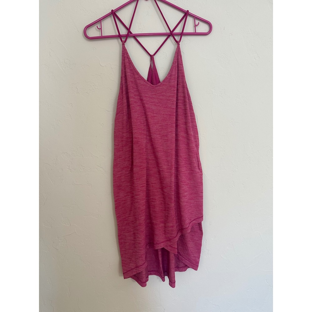 Elegant Pink Sleeveless Dress